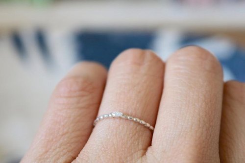 Marquise Zirconia Solid Sterling Silver Ring