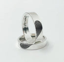 Heart-Shape Fingerprint Ring