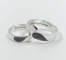 Heart-Shape Fingerprint Ring