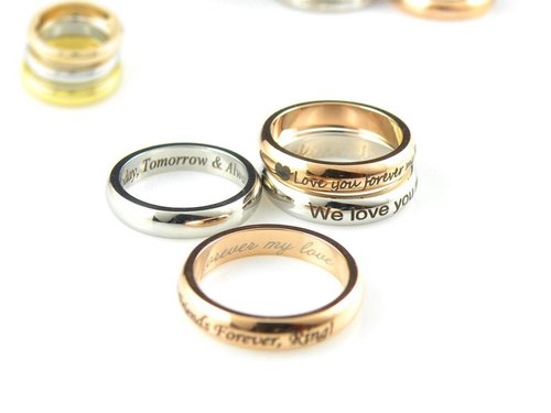 Personalized Ring Custom Name Ring