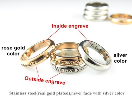 Personalized Ring Custom Name Ring