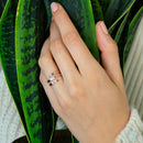 3 Layer Custom Name Ring - Adjustable