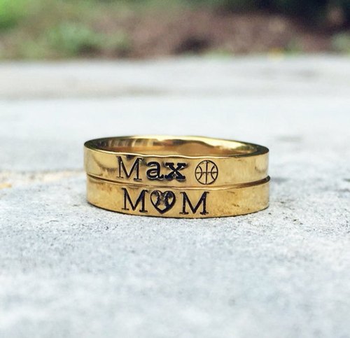 Personalized Stackable Ring