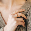 Custom Message Ring Sterling Silver