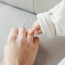 Custom Message Ring Sterling Silver