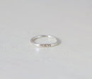 Engraved Personalised Name Ring