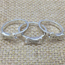 Personalized Dog Bone Ring