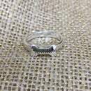 Personalized Dog Bone Ring