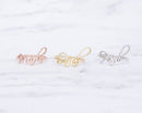 Blow Personalized Name Ring