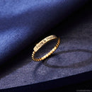 Beaded Name Bar Ring