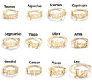 Zodiac Sign Ring - Adjustable