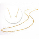 Oval Turkish Evil Eye American Diamond Silver Necklace Pendant Chain