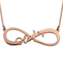 Personalised Single Infinity Name Pendant Necklace