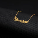 Gorgeous Heart Name Pendant Necklace