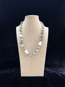 Natural Stone Gemstone Sem-Precious Neckalce-FASHION KIDA-Fashion Kida