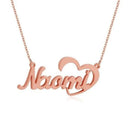 Lovely Heart Name Pendant Necklace