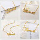 Charming Sassy Name Pendant Necklace