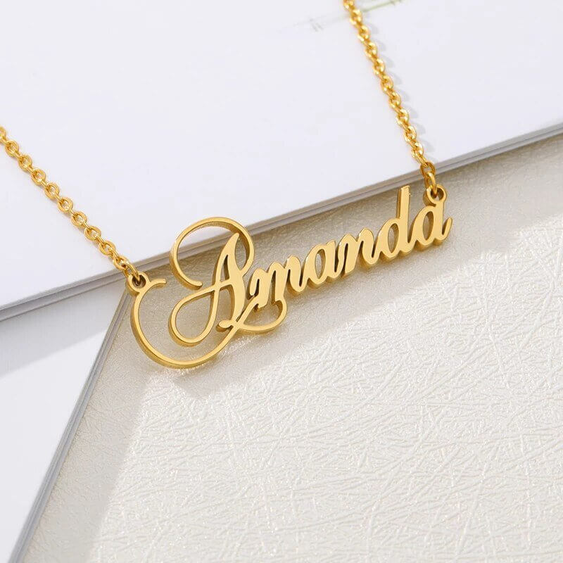 Charming Sassy Name Pendant Necklace