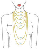 Radiant in White Side Baroque Necklace