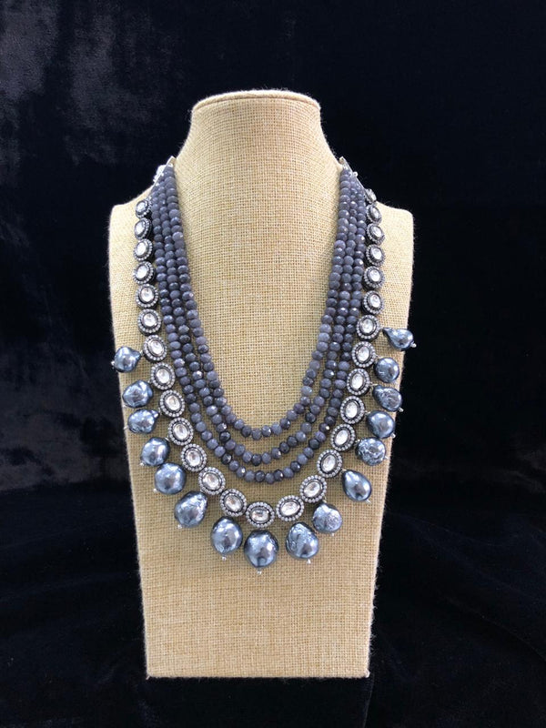 Heavy Kundan Pearl Decorative Necklace