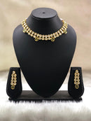 Two Line Kundan Necklace Set-FASHION KIDA-Fashion KidaTwo Line Kundan Necklace Set