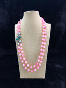 Astonishing Azure Shell Pearl Necklace