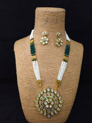 Reflective Descriptive Kundan Necklace Set