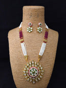 Embellishment Designer Kundan Necklace Set