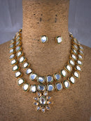 Encased Delightful Kundan Necklace Set