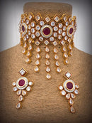 Sassy enlightend Kundan Necklace Set
