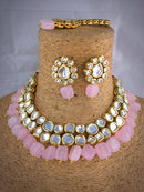 Fireworks Designer Kundan Necklace Set
