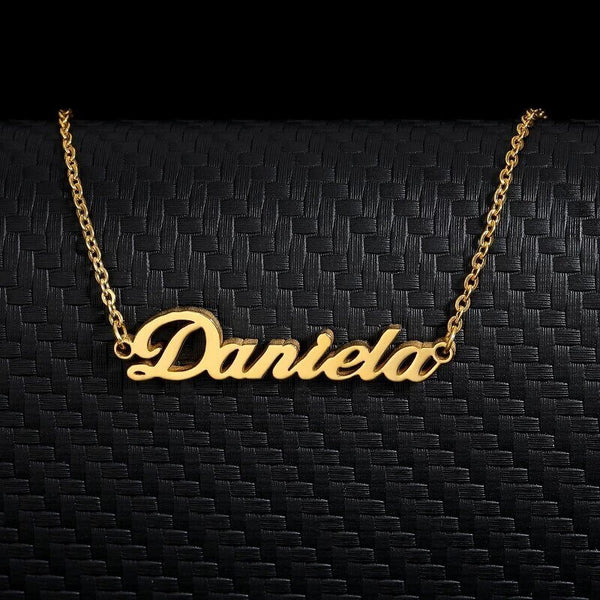 Personalised Classic Name Pendant Necklace