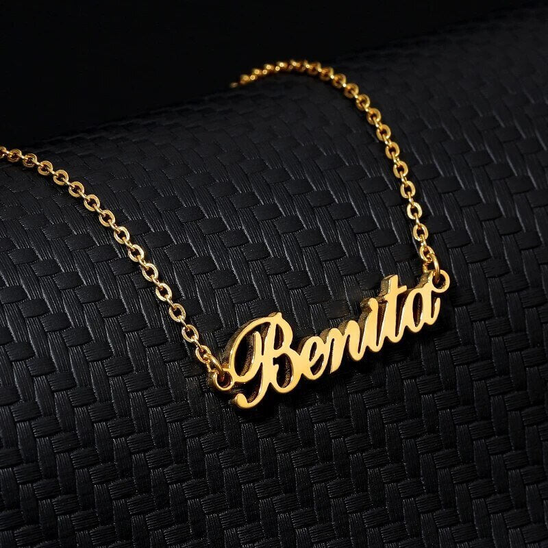 Personalised Classic Name Pendant Necklace