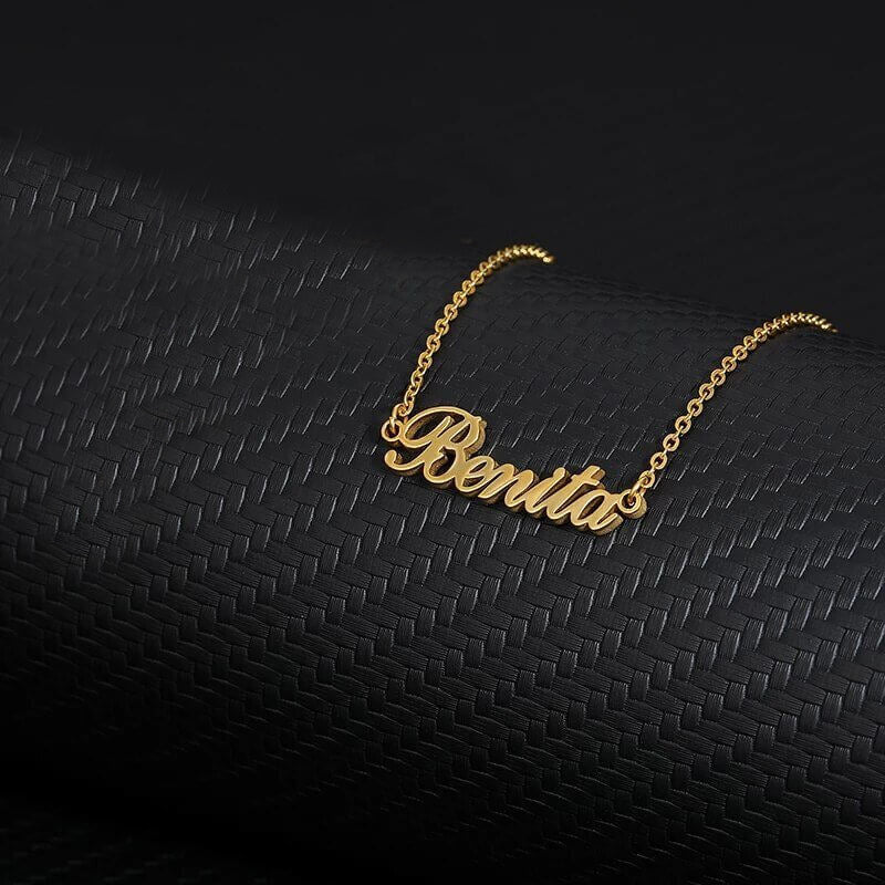 Personalised Classic Name Pendant Necklace