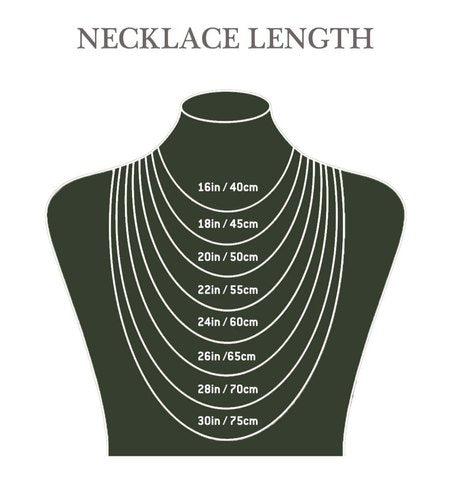 Fashionable Birth Flower Name Necklace