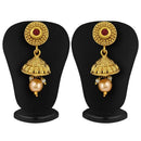 Cluster Gold Plated Necklace Set