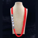 Radiant in Red Side Baroque Necklace