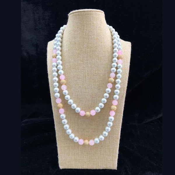Fancy Two Layered Pearl Necklace
