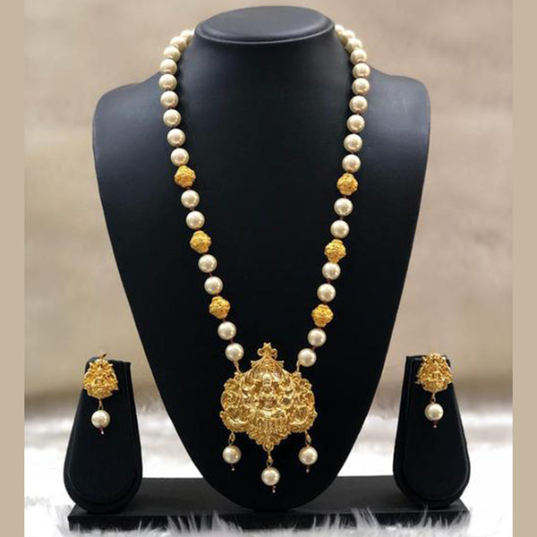 Charming Goddess Laxshmi Necklace Set