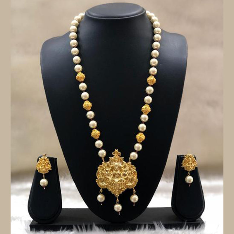 Charming Goddess Laxshmi Necklace Set