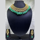 Bold Reflective Textured Necklace Set
