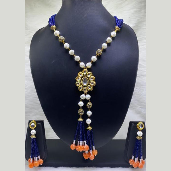 Dramatic Unique Floral Necklace Set