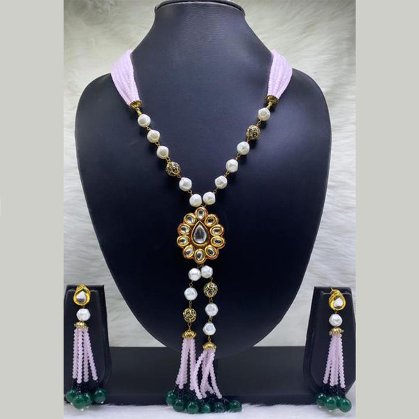 Dramatic Unique Floral Necklace Set