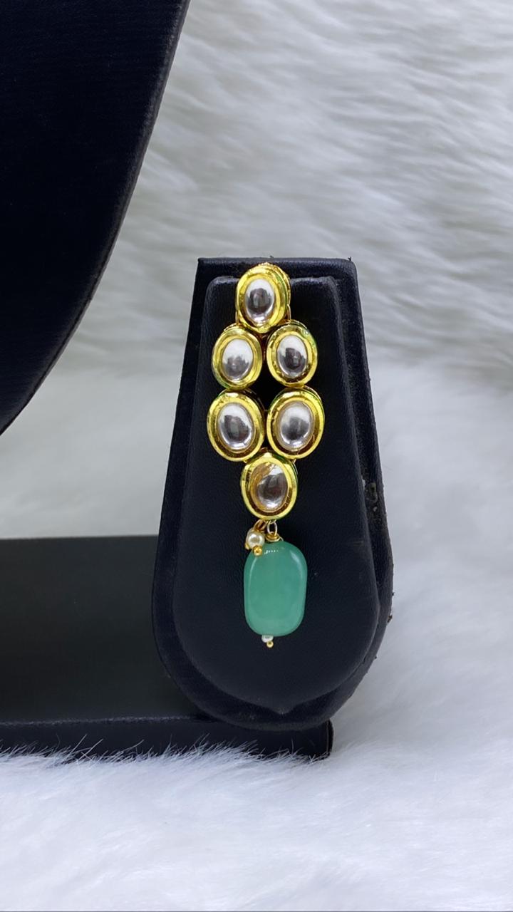 Bold Reflective Textured Necklace Set