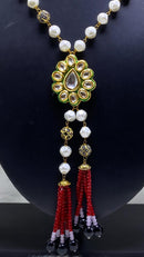 Dramatic Unique Floral Necklace Set