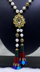 Dramatic Unique Floral Necklace Set