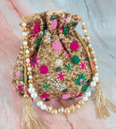 Floral Heavy Designer Potli