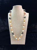 Single Black and Gold Necklace