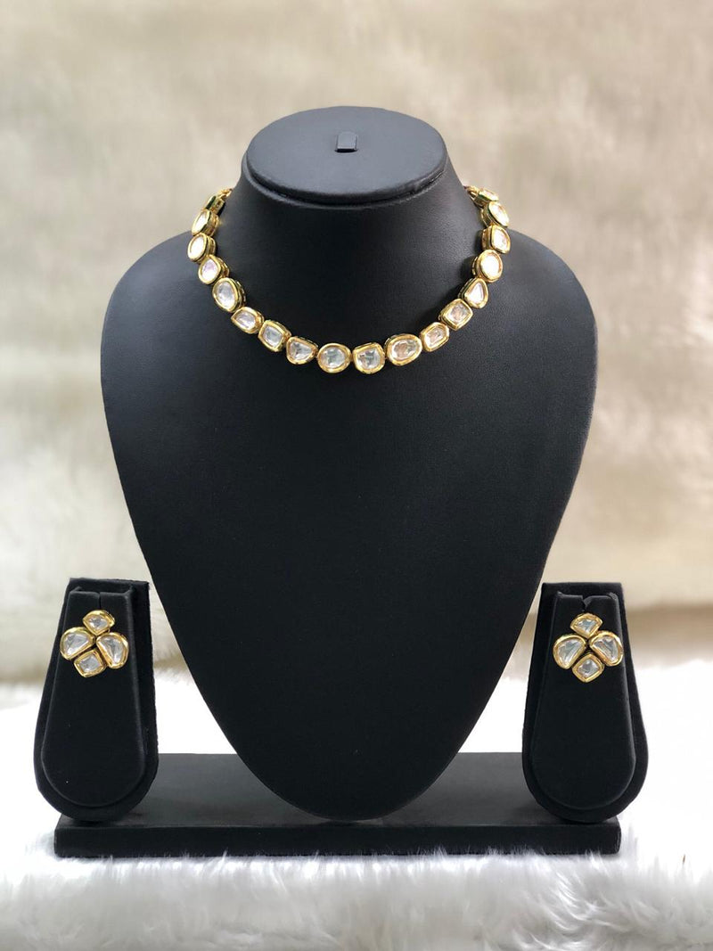 Enabling Choker Kundan Necklace Set