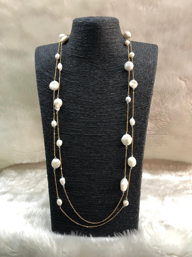 Simple Chain Baroque Necklace